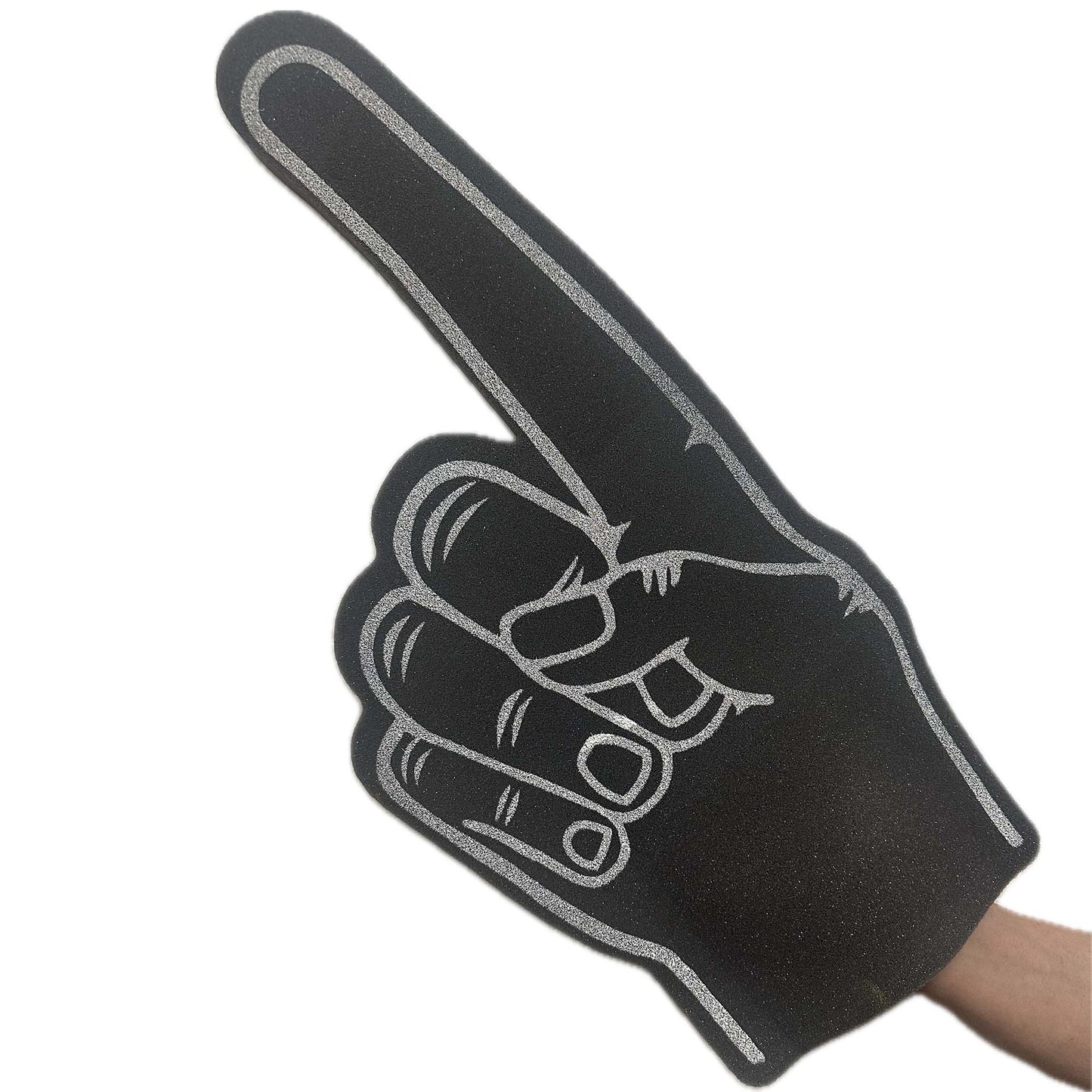 Pointy Palm Printed Foam Finger