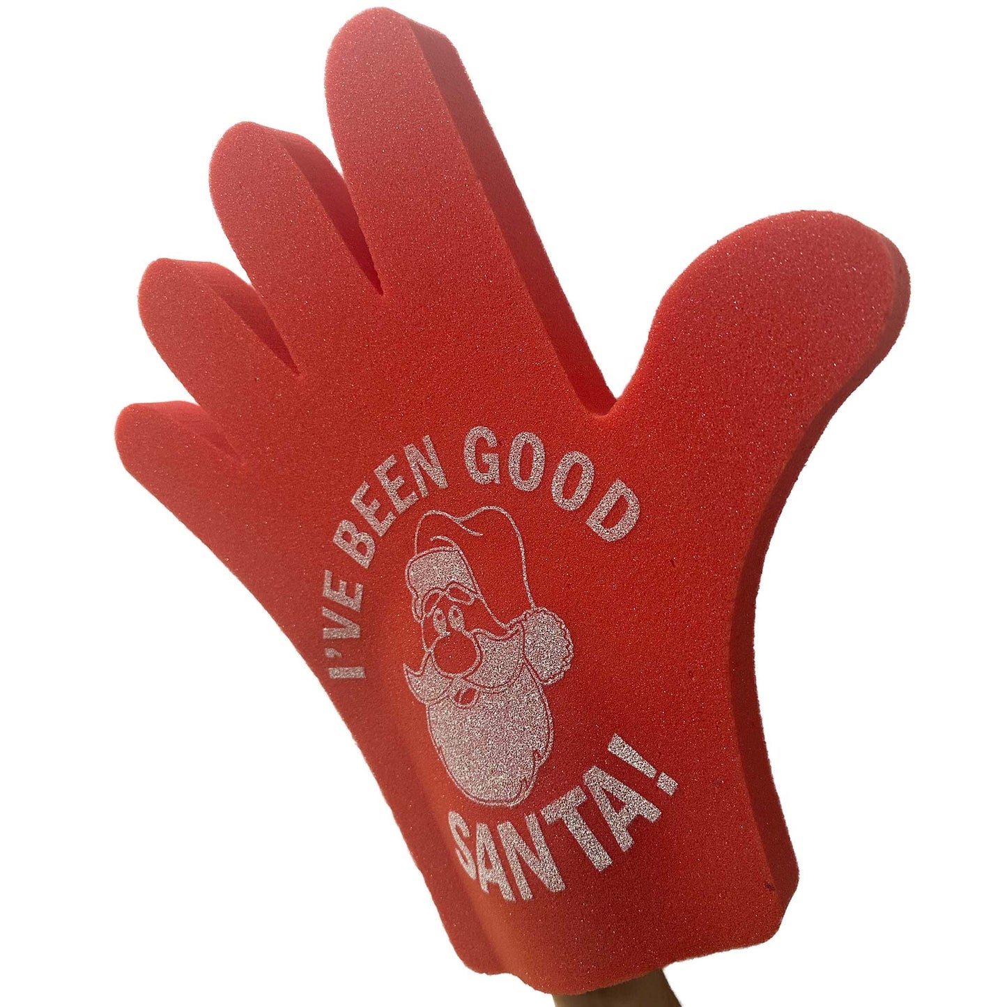 Ive Been Good Santa HI FIVE Foam Hand