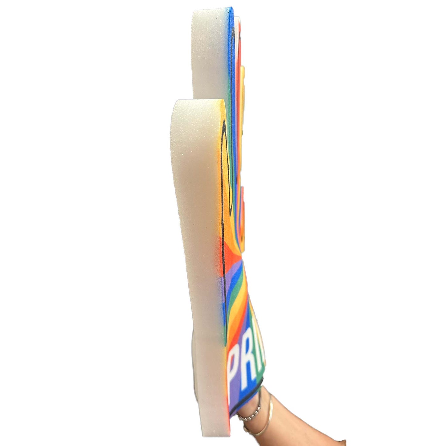 Pride Foam Hand Waver Designed to Celebrate LGBTQ and Pride
