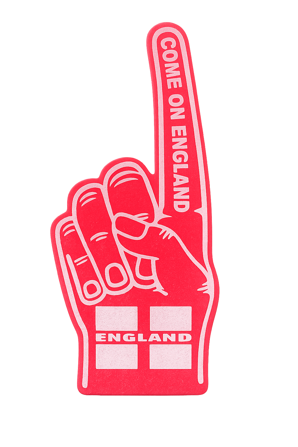 COME ON ENGLAND FOAM FINGER – MATCHDAY EDITION