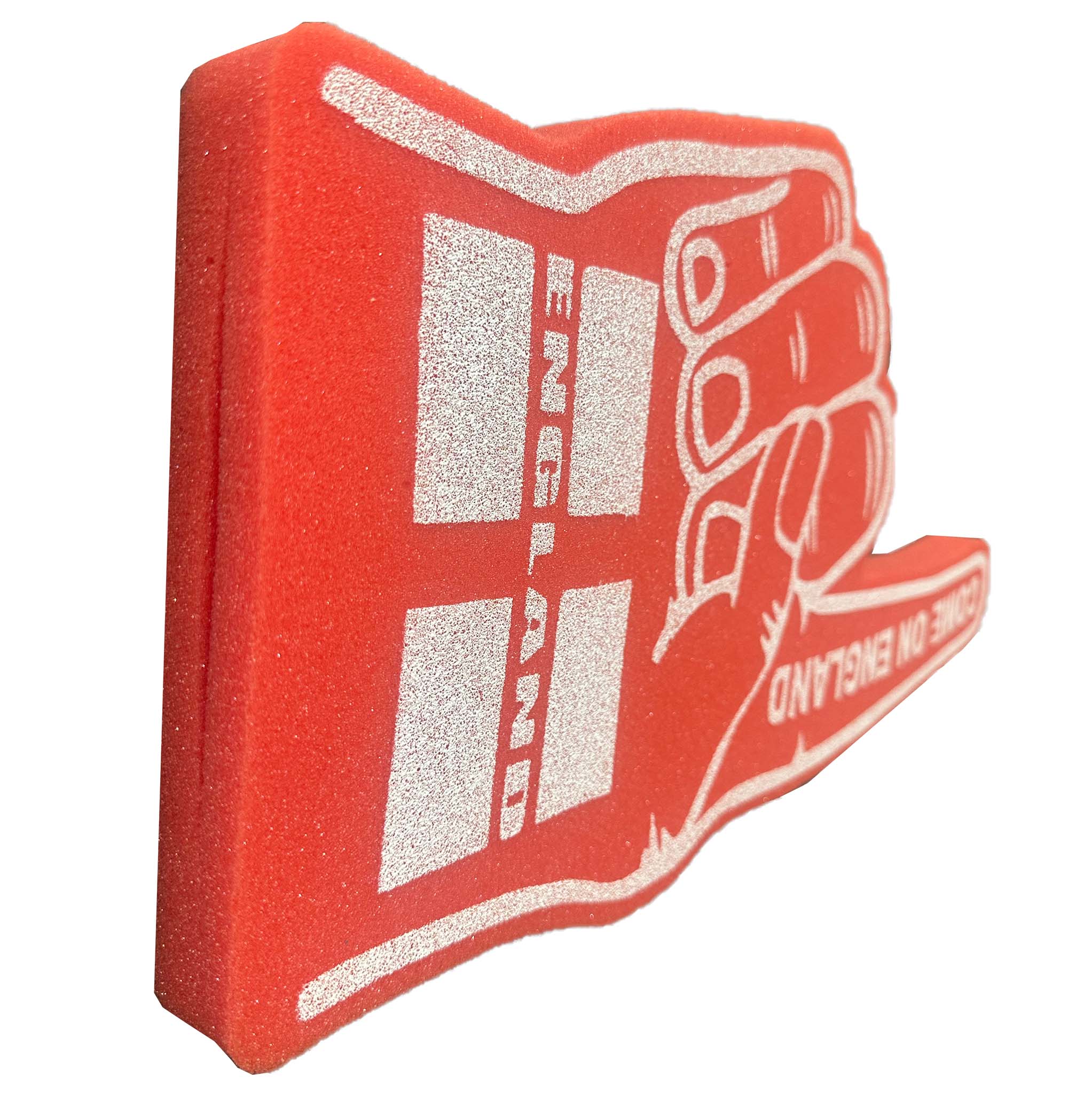 England Foam Finger | Giant 57cm Football Supporter Hand | UK Made Premium Flame-Retardant Foam