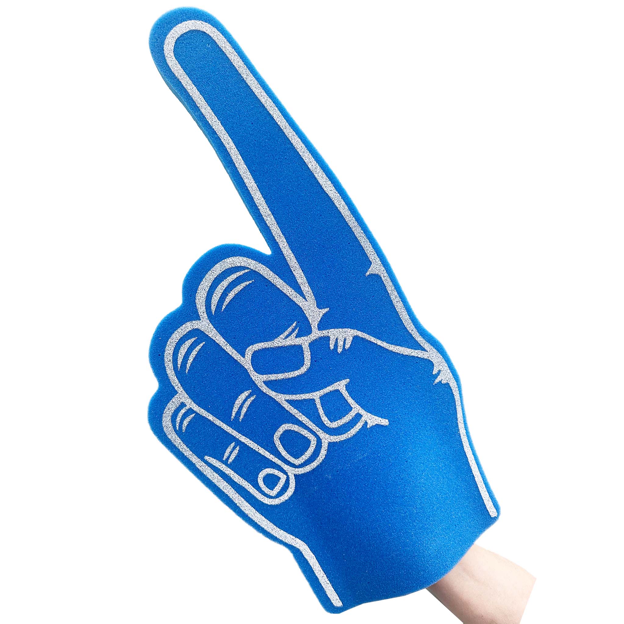 Pack of 10 Giant Foam Pointing Fingers | Premium UK Made Foam Hands for Sports, Events Promotions