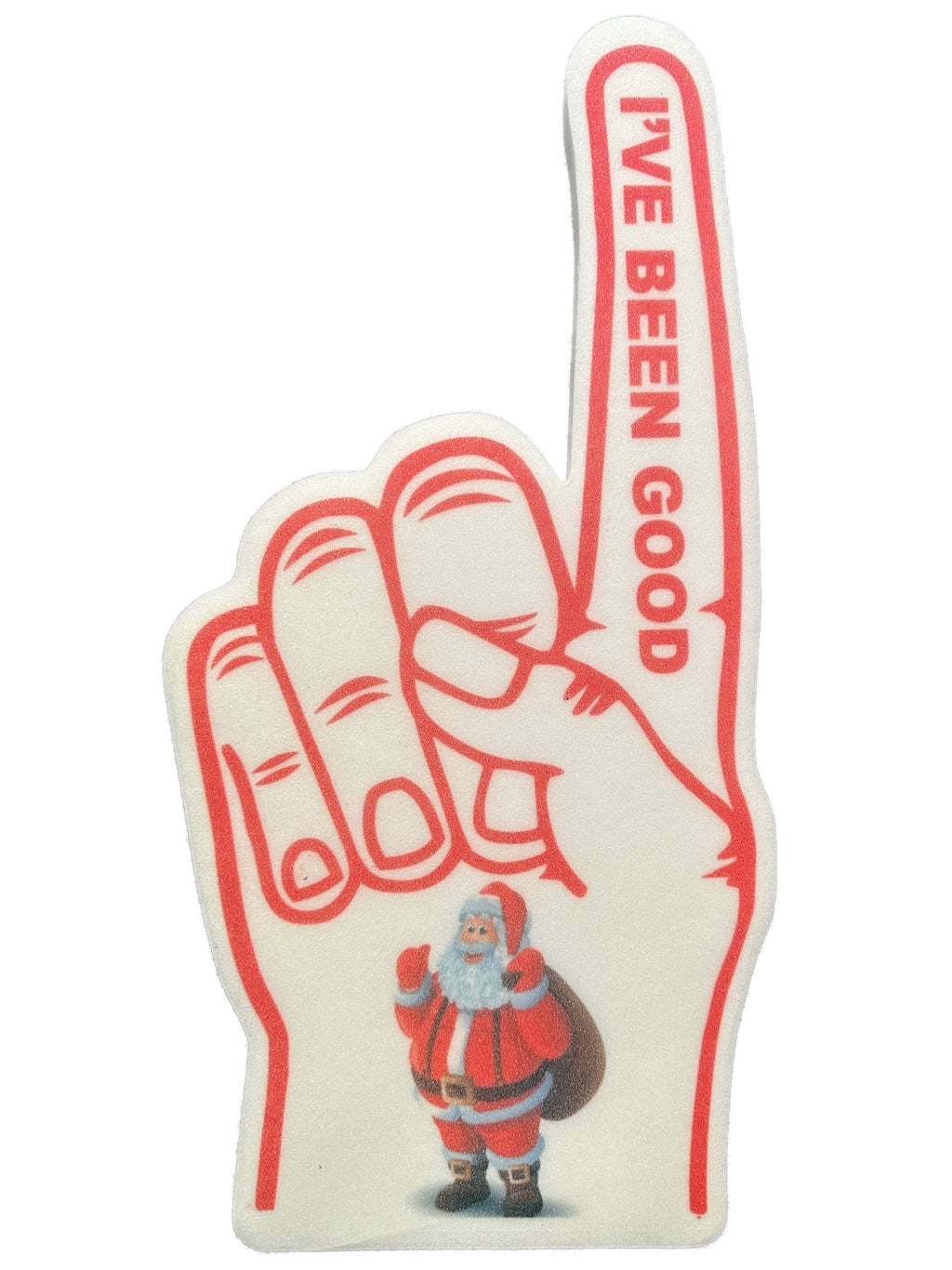 Christmas Waving Foam Finger