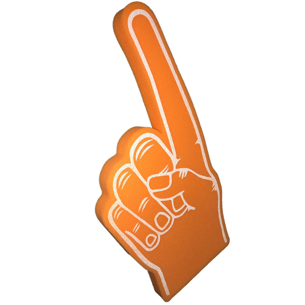 Pointy Palm Printed Foam Finger