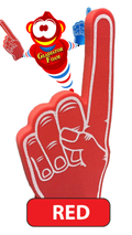 Gladiator Foam Hand Small Pointy Palm Printed