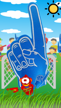 Gladiator Foam Pointy Finger