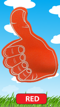 Thumbs up Foam Hand