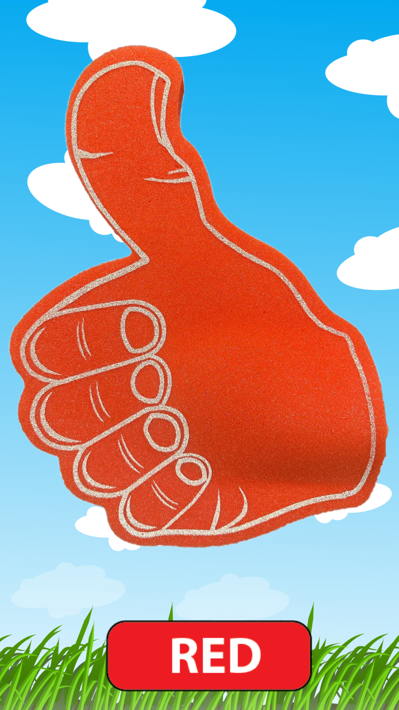 Thumbs up Foam Hand