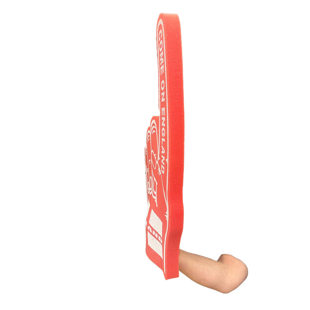 England Foam Finger | Giant 57cm Football Supporter Hand | UK Made Premium Flame-Retardant Foam