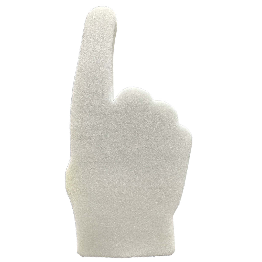 Trick or Treat Foam Hand reverse view